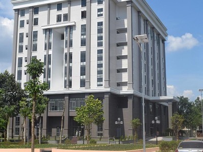 Một góc của Trường Chính trị tỉnh Bình Phước.