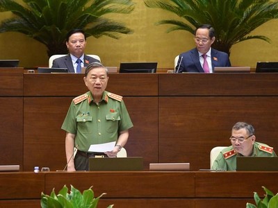 Bộ trưởng Bộ Công an Tô Lâm.