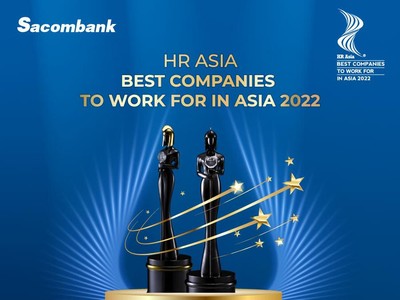 Sacombank tiếp tục được vinh danh là Nơi làm việc tốt nhất châu Á