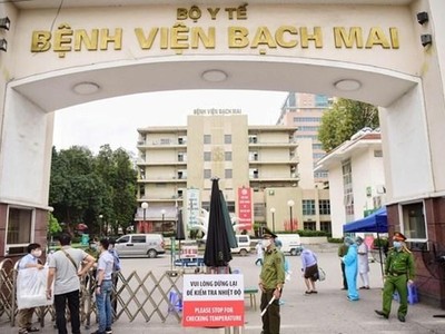 Bệnh viện Bạch Mai. (Nguồn: qdnd.vn)