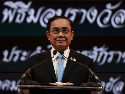 Tòa án Hiến Pháp Thái Lan đình chỉ chức vụ Thủ tướng của ông Prayuth Chan-o-cha hôm 24/8/2022 trong khi chờ phán quyết cuối cùng. Ảnh: AFP.