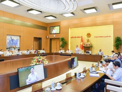 Phiên họp chuyên đề pháp luật tháng 8/2022 của Ủy ban Thường vụ Quốc hội.