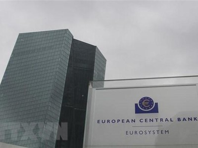 Trụ sở Ngân hàng trung ương châu Âu (ECB) tại Frankfurt, Đức, ngày 7/7/2022. (Ảnh: THX/ TTXVN)