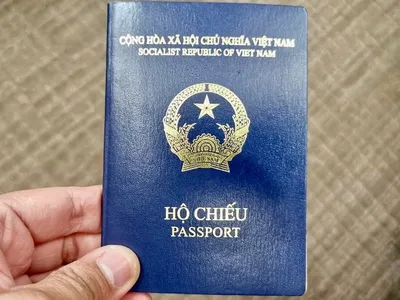 Hộ chiếu mẫu mới của Việt Nam.