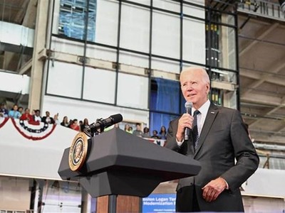 Tổng thống Mỹ Joe Biden. (Ảnh: AFP/TTXVN)