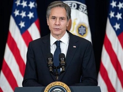 Ngoại trưởng Mỹ Anthony Blinken. (Ảnh: AFP/TTXVN)