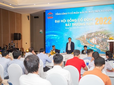 Ông Nguyễn Thiện Tuấn – Chủ tịch HĐQT Tập đoàn DIC phát biểu tại sự kiện.