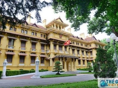 Tòa nhà Trụ sở Bộ Ngoại giao, số 1 Tôn Thất Đàm, Hà Nội. (Nguồn: baoquocte.vn)