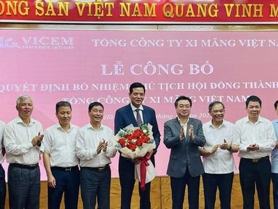 Cục trưởng Cục quản lý nhà và Thị trường Bất động sản, Bùi Xuân Dũng làm Chủ tịch HĐTV Vicem.