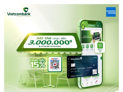 Bùng nổ ưu đãi cùng thẻ Vietcombank American Express 