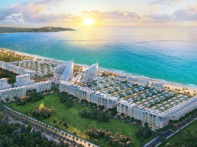 Phối cảnh tổ hợp đô thị biển và du lịch nghỉ dưỡng Vlasta - Sầm Sơn.