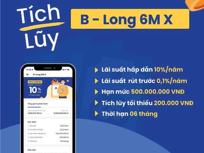 Hình ảnh quảng cáo sản phẩm Tích luỹ của Buff với lãi suất cao để thu hút khách hàng được cảnh báo là rủi ro cao vì không được cấp phép, quản lý, giảm sát 