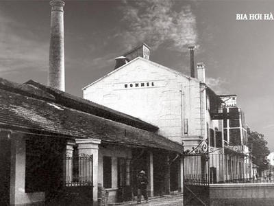 Nhà máy Bia Hà Nội – nơi nghệ nhân cho ra đời mẻ bia hơi đầu tiên. Ảnh: Habeco.