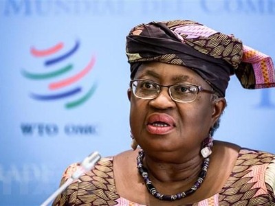 Tổng giám đốc WTO Ngozi Okonjo-Iweala. (Ảnh: AFP/TTXVN)