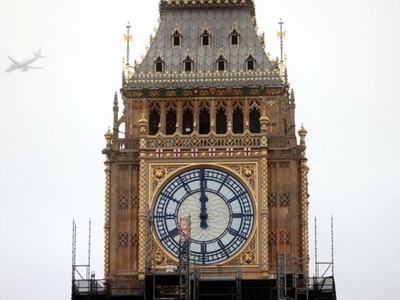 Đồng hồ Big Ben. (Ảnh: REUTERS)