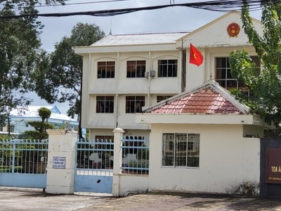 Trụ sở Tòa án nhân dân tỉnh Bạc Liêu.