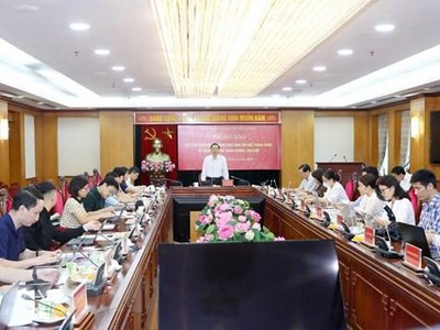 Quang cảnh cuộc họp. (Ảnh: Phương Hoa/TTXVN)