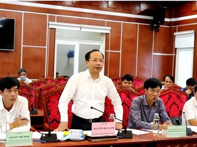 Thứ trưởng Bộ Giao thông - Vận tải Nguyễn Duy Lâm trong lần làm việc với UBND tỉnh Phú Yên về đẩy nhanh tiến độ triển khai công tác giải phóng mặt bằng Dự án Cao tốc qua đại bàn tỉnh.