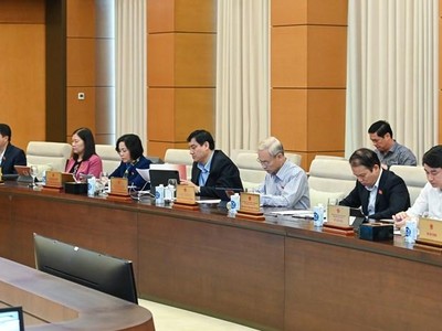 Một phiên họp của Uỷ ban Thường vụ Quốc hội.