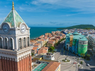 Thị trấn hoàng hôn Sunset Town tại Phú Quốc. Ảnh Sun Property.