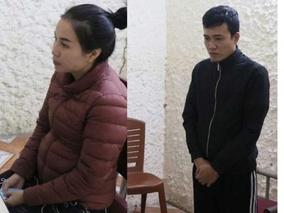 Vợ chồng Mai Chí Phương và Võ Thị Thành bị khởi tố tội lừa đảo chiếm đoạt tài sản. (Ảnh công an cung cấp).