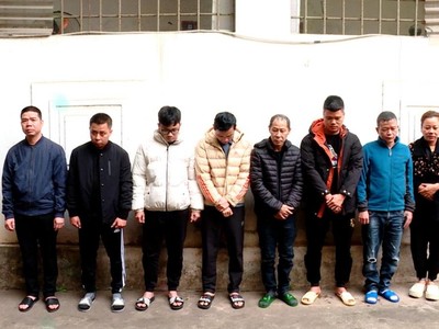 Các đối tượng trong vụ án.