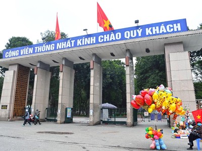 Công viên Thống Nhất, Hà Nội.