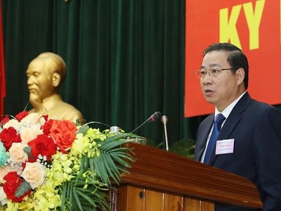 Giám đốc Sở VH-TT&DL Hà Tĩnh Bùi Xuân Thập nêu 7 giải pháp phát triển lĩnh vực chuyên ngành.