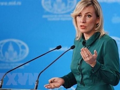Người phát ngôn Bộ Ngoại giao Nga Maria Zakharova. (Ảnh: Tehran Times/TTXVN)