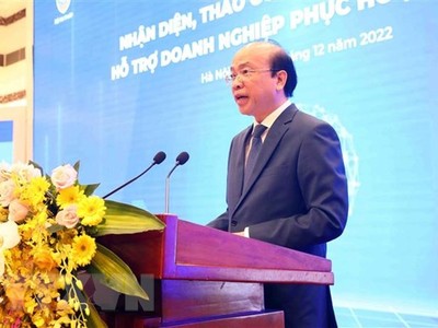 Thứ trưởng Bộ Tư pháp Phan Chí Hiếu được điều động, bổ nhiệm giữ chức Chủ tịch Viện Hàn lâm Khoa học xã hội Việt Nam. (Ảnh: Phạm Kiên/TTXVN)