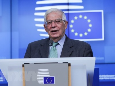 Đại diện cấp cao phụ trách chính sách an ninh và đối ngoại Josep Borrell. (Nguồn: AFP/TTXVN)