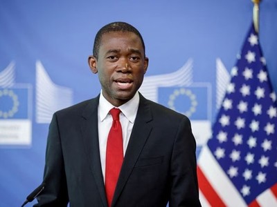 Thứ trưởng Bộ Tài chính Mỹ Wally Adeyemo. (Ảnh: Reuters).