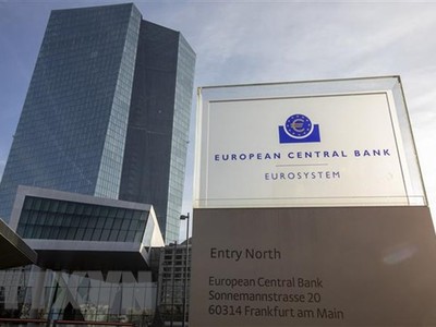 Trụ sở ECB tại Frankfurt am Main, Đức. (Ảnh: AFP/ TTXVN).