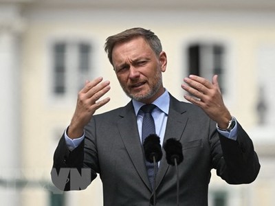 Bộ Tài chính Đức Christian Lindner. (Ảnh: AFP/TTXVN)