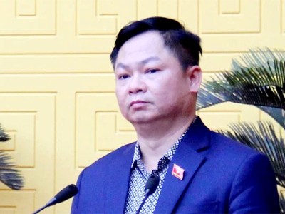 Giám đốc Sở Giao thông - Vận tải tỉnh Hòa Bình Bùi Đức Hậu.