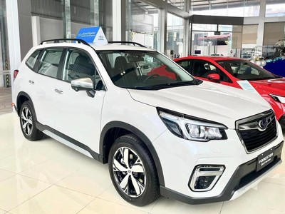Subaru Forester Eyesight đời 2022 đang được các đại lý giảm 'sốc' hơn 300 triệu đồng. (Ảnh: PV/Vietnam+).