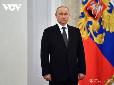 Tổng thống Nga V.Putin (nguồn: rianovosti).