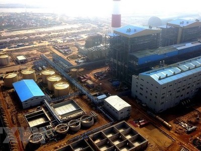 Nhà máy Nhiệt điện Thái Bình 2. (Ảnh: Huy Hùng/TTXVN).