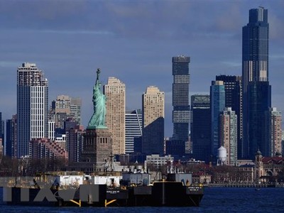 Thành phố New York. (Ảnh minh họa: AFP/TTXVN)
