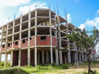 Dự án khu nhà ở dành cho người có thu nhập thấp tại Khu đô thị mới Điện Nam - Điện Ngọc đến nay vẫn chưa hoàn thành.