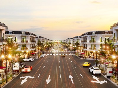 Quy hoạch và thiết kế trục thương mại – dịch vụ đẳng cấp của khu compound thông minh 5F Orianna.