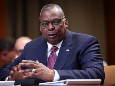 Bộ trưởng Quốc phòng Mỹ Lloyd Austin. Ảnh: Reuters.