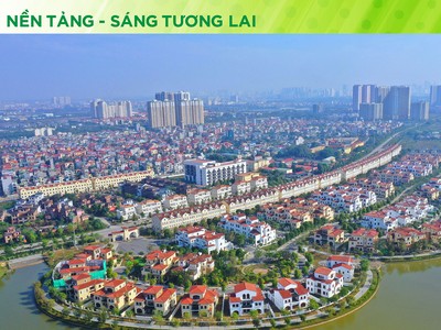 Khu đô thị mới Nam An Khánh, một trong những dự án do Sudico phát triển.