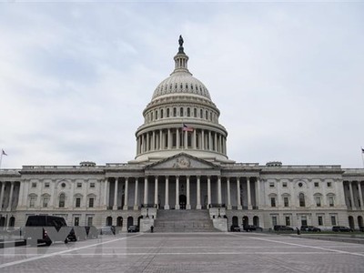 Tòa nhà Quốc hội Mỹ tại Washington, DC. (Ảnh: AFP/TTXVN).