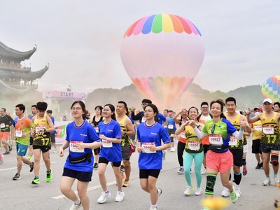 Giải chạy nằm trong khuôn khổ Tuần lễ Văn hóa - Du lịch Hà Nam 2023.