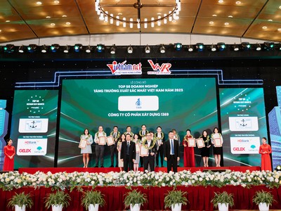 C69 nhận vinh danh top 50 doanh nghiệp tăng trưởng xuất sắc nhất Việt Nam 2023.