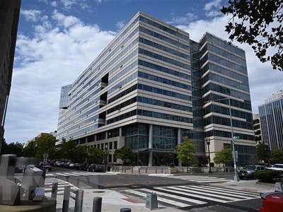 Trụ sở Ngân hàng Thế giới (WB) ở Washington, DC, Mỹ. (Ảnh: AFP/TTXVN)