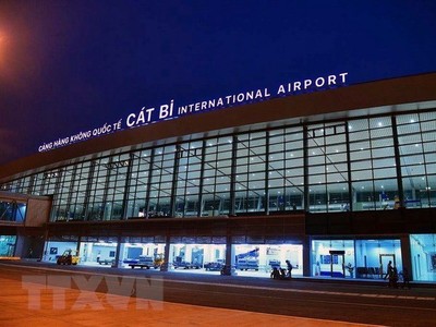 Cảng hàng không quốc tế Cát Bi, Hải Phòng. (Ảnh: Hoàng Ngọc/TTXVN)