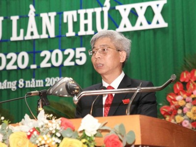 Ông Nguyễn Thanh Quang xin nghỉ hưu trước tuổi. (Ảnh: Báo Vĩnh Phúc)