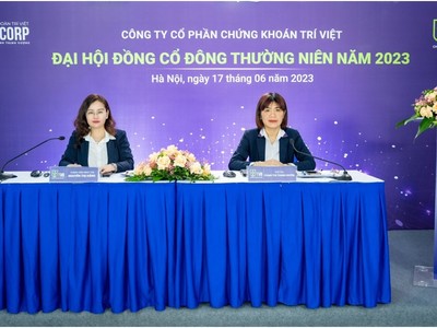 Chứng khoán Trí Việt (TVB) tổ chức thành công ĐHĐCĐ thường niên 2023, bước sang giai đoạn phát triển mới